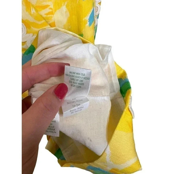 NWT Lilly Pulitzer Yellow Mila Shift Dress First Impressions Sunglow Yellow 00 - Picture 11 of 13